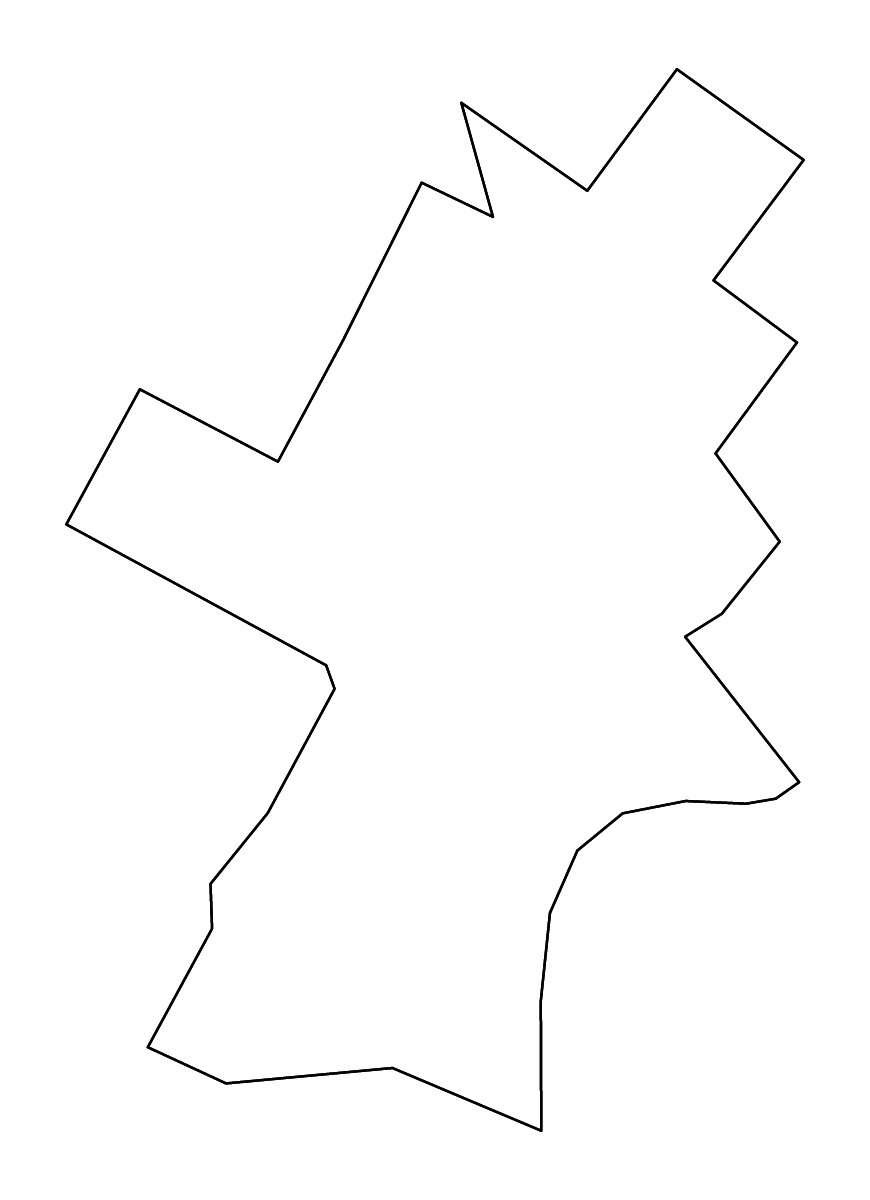 Carte de contour de Caledonia, Vermont avec rivières.