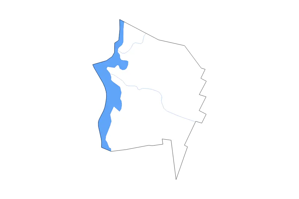 Mapa de Chittenden, Vermont de tipo contorno, lagos y ríos para América del Norte, con contorno, lagos y ríos con elementos de agua como Lake Champlain.