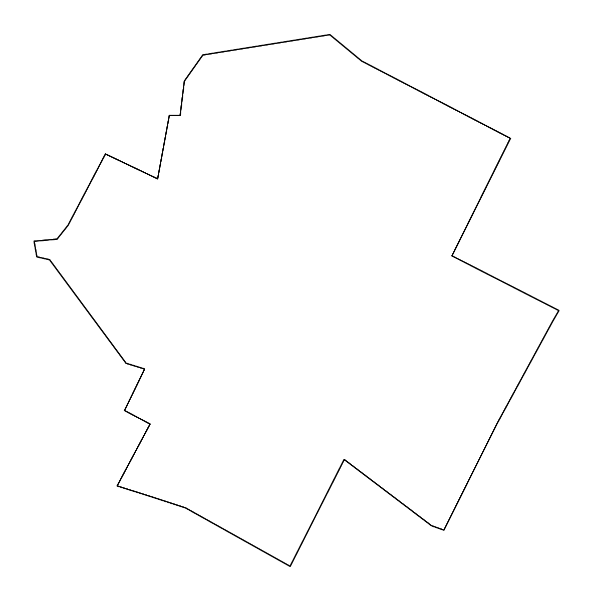 Mapa de contorno de Lamoille, Vermont con ríos.