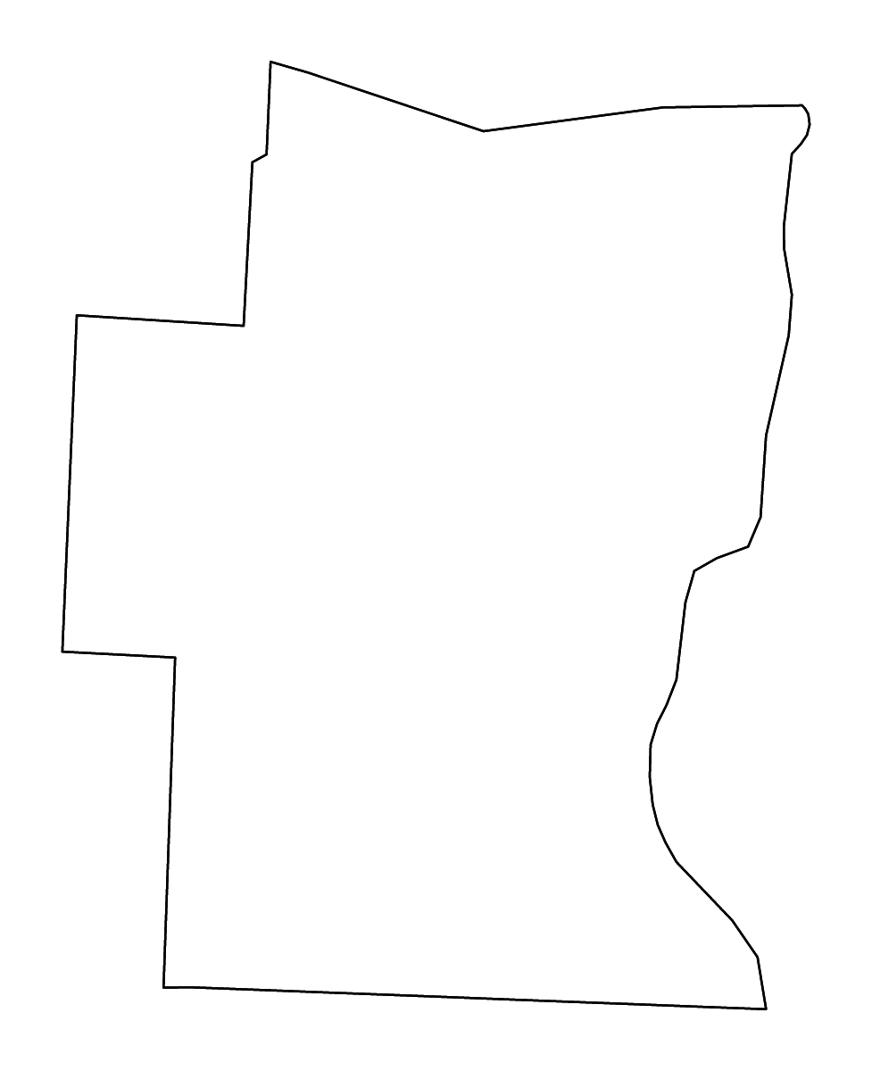 Carte de contour de Windham, Vermont avec rivières.