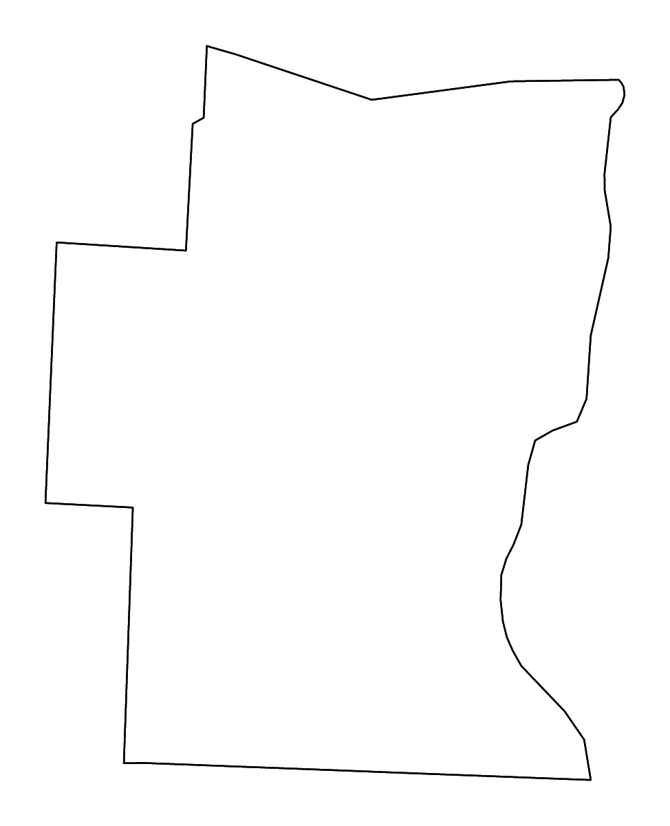 Mapa de contorno de Windham, Vermont con ríos.