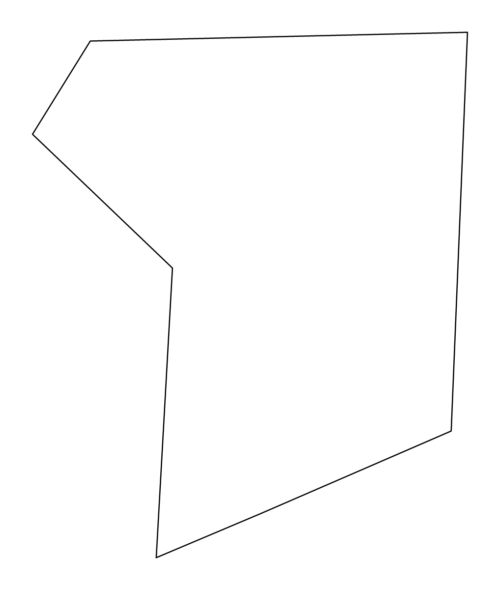 Mapa de contorno de Colonial Heights, Virginia.