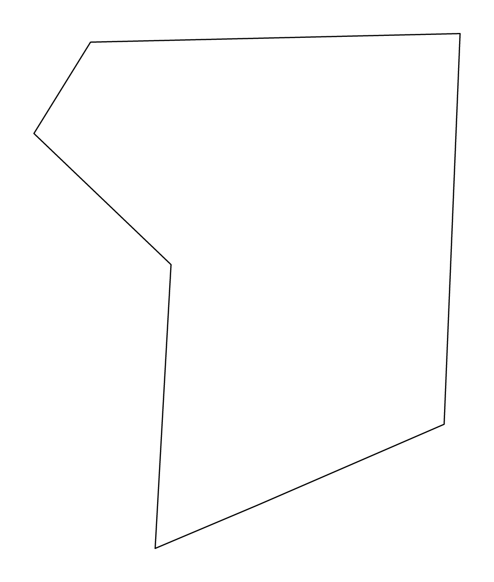 Carte de contour de Colonial Heights, Virginia.