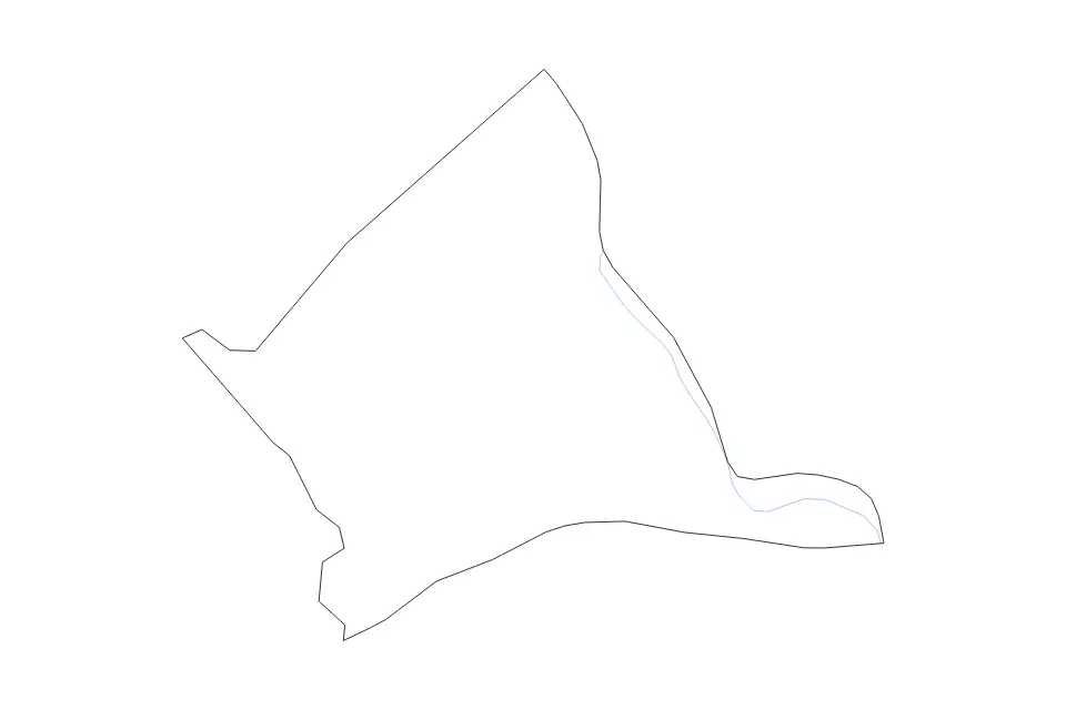 Mapa de Culpeper, Virginia de tipo contorno y ríos para América del Norte, con contorno y ríos con límites limpios.