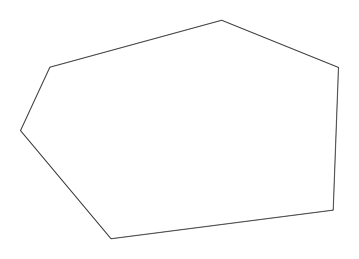 Mapa de contorno de Fairfax, Virginia.