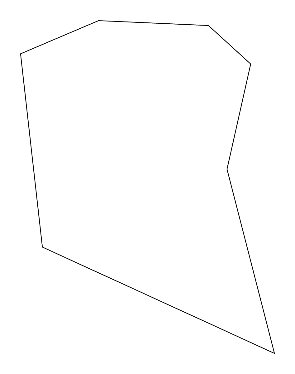 Mapa de contorno de Franklin, Virginia.