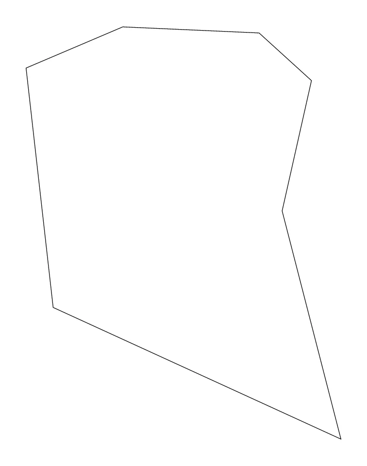 Franklin outline map preview