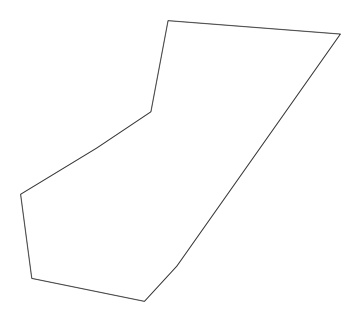 Mapa de contorno de Galax, Virginia.