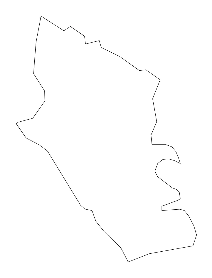 Gloucester outline map preview