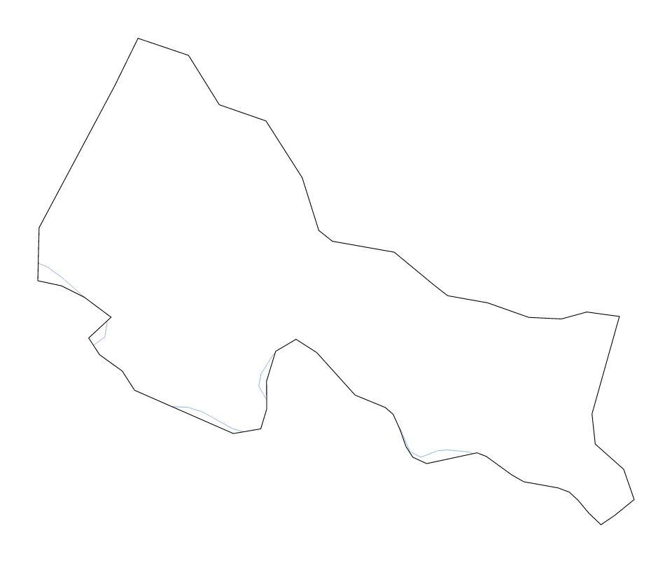 Goochland outline map preview