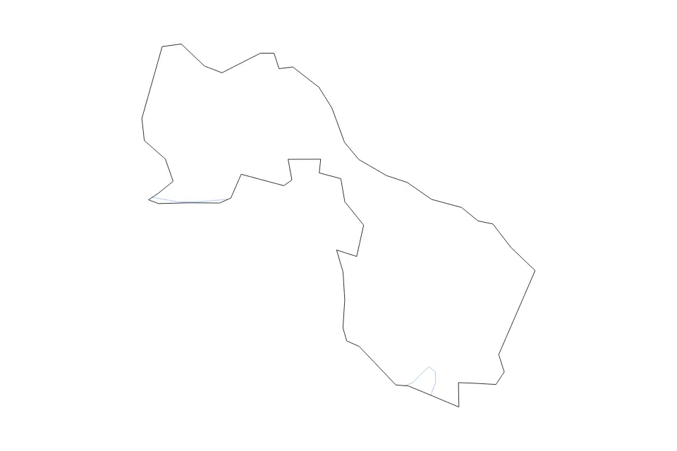 Mapa de Henrico, Virginia de tipo contorno y ríos para América del Norte, con contorno y ríos con límites limpios.