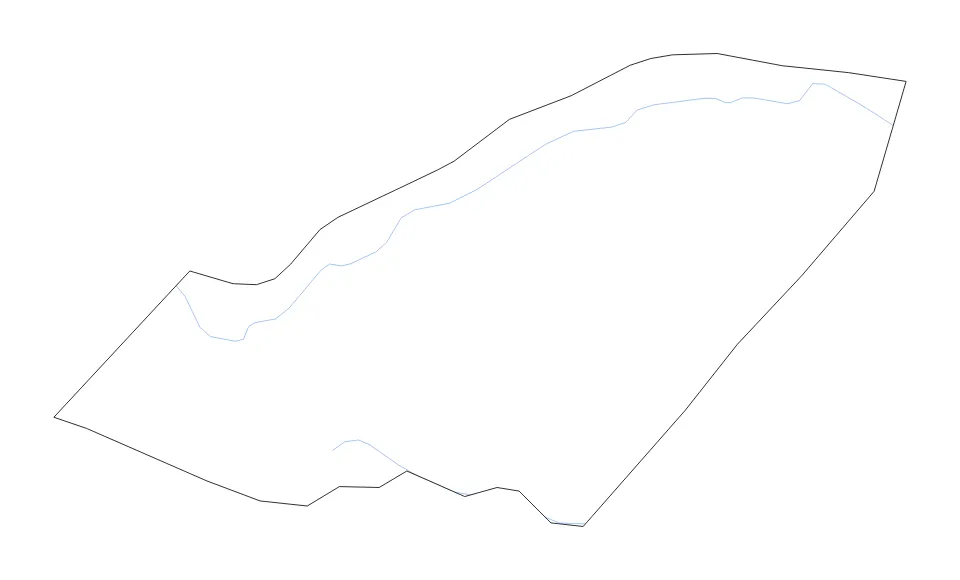 Orange outline map preview