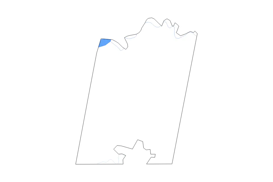 Mapa de Pittsylvania, Virginia de tipo contorno, lagos y ríos para América del Norte, con contorno, lagos y ríos con elementos de agua como Smith Mountain Lake.
