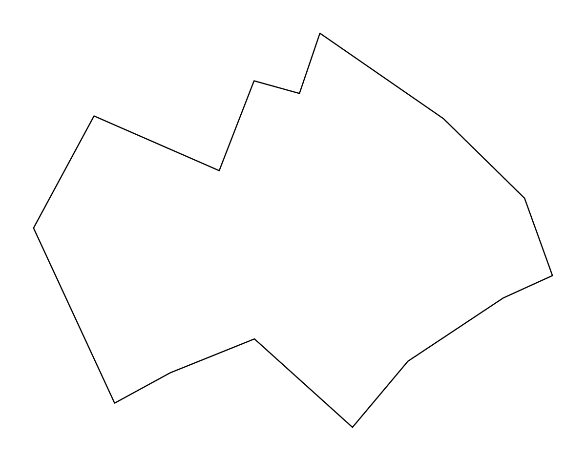 Mapa de contorno de Poquoson, Virginia.