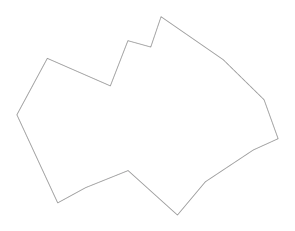 Poquoson outline map preview