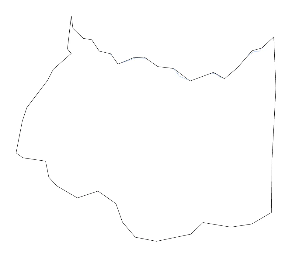 Prince Edward outline map preview