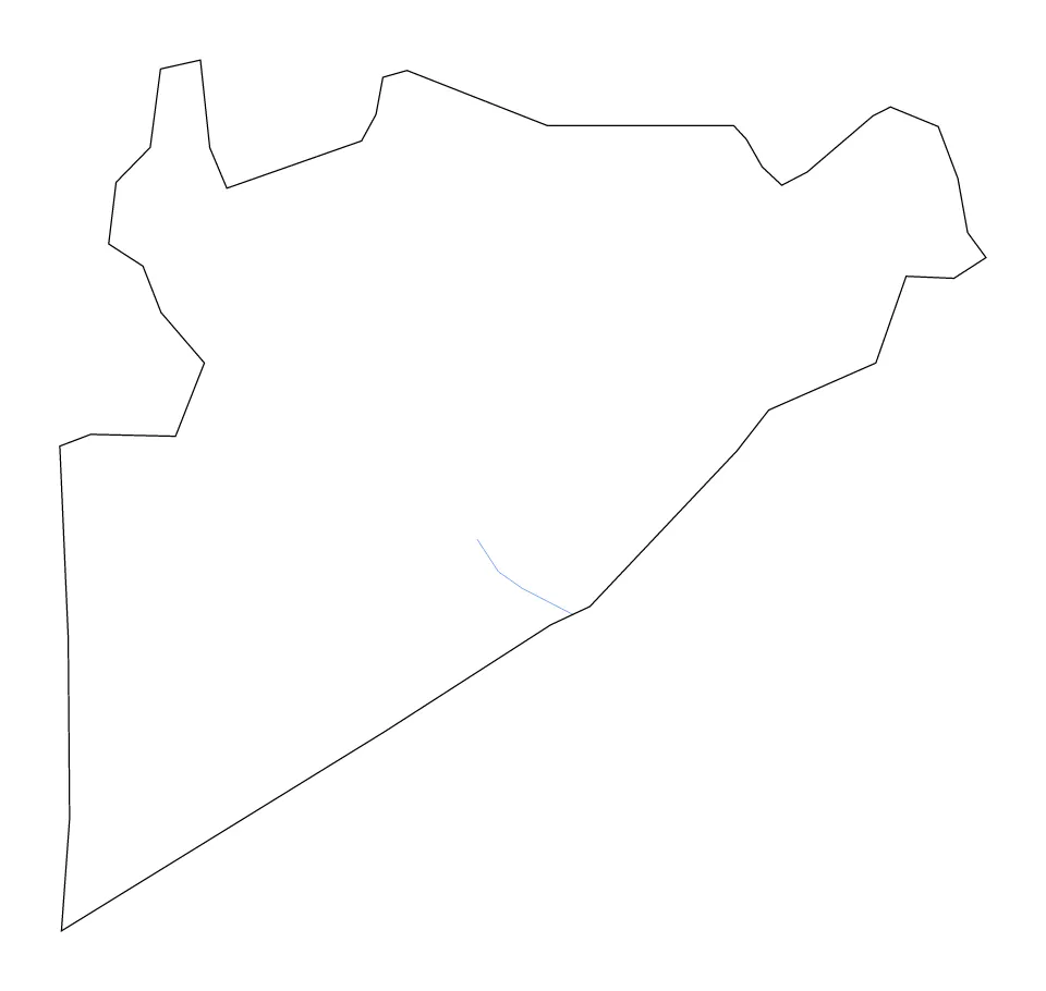 Prince George outline map preview