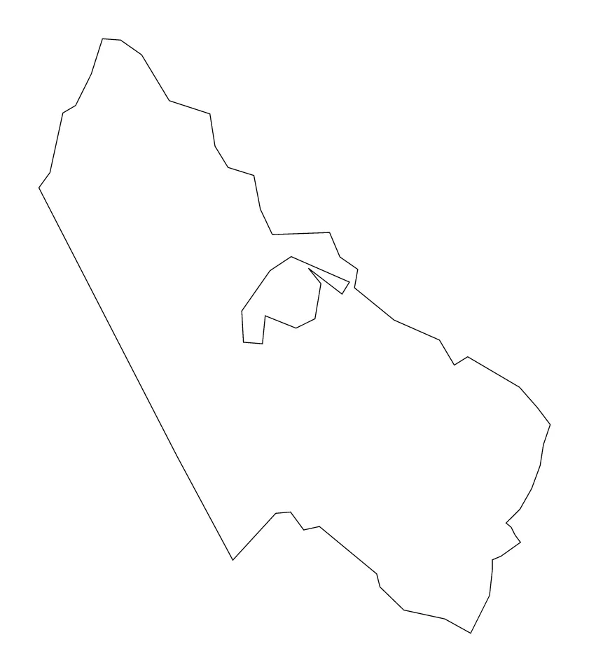 Prince William outline map preview