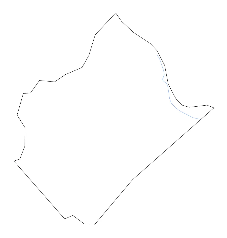 Rappahannock outline map preview