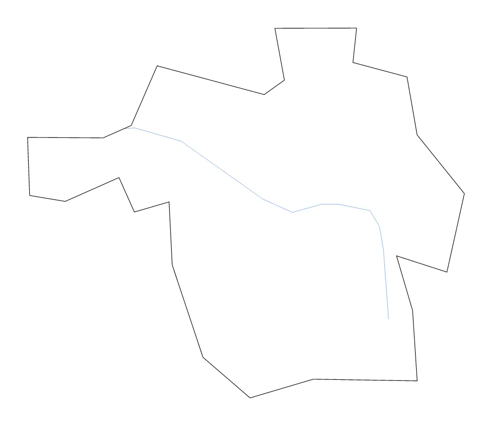 Richmond outline map preview