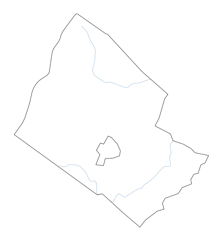 Rockingham outline map preview