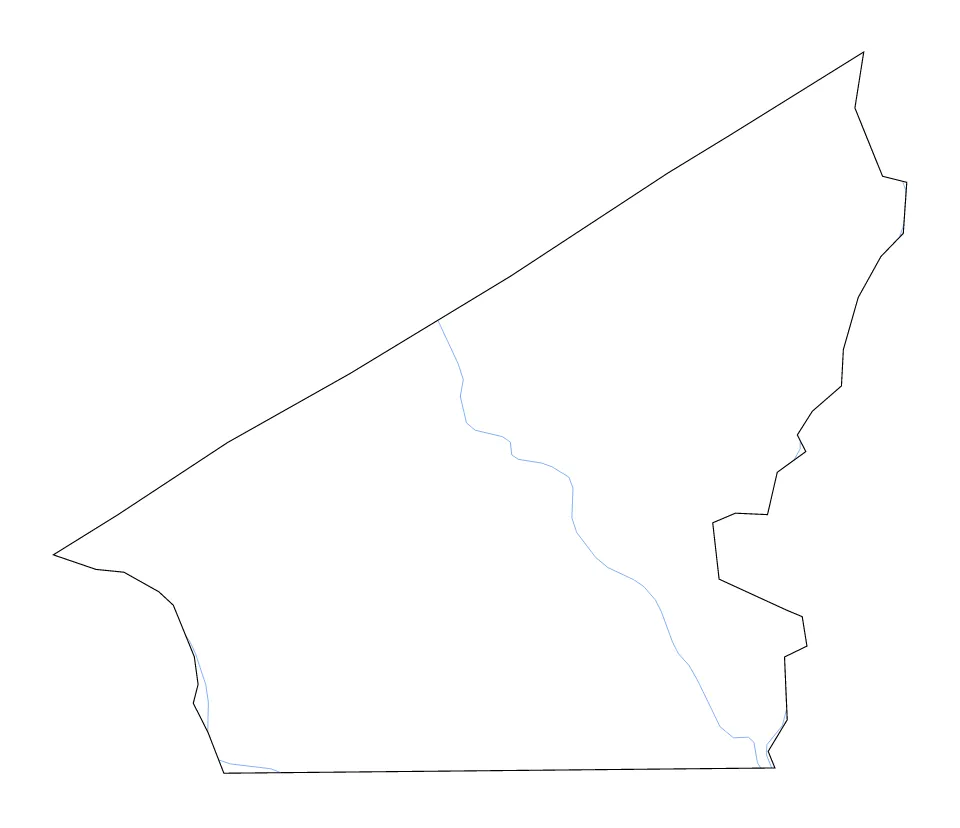 Southampton outline map preview