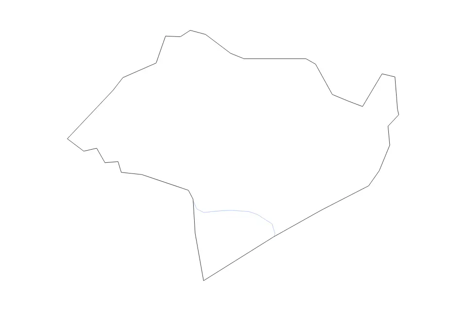 Carte de Surry, Virginia de type contour et rivières pour Amérique du Nord, montrant contour et rivières avec des limites nettes.