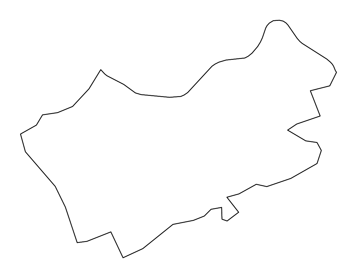 Mapa de contorno de Tazewell, Virginia con ríos.