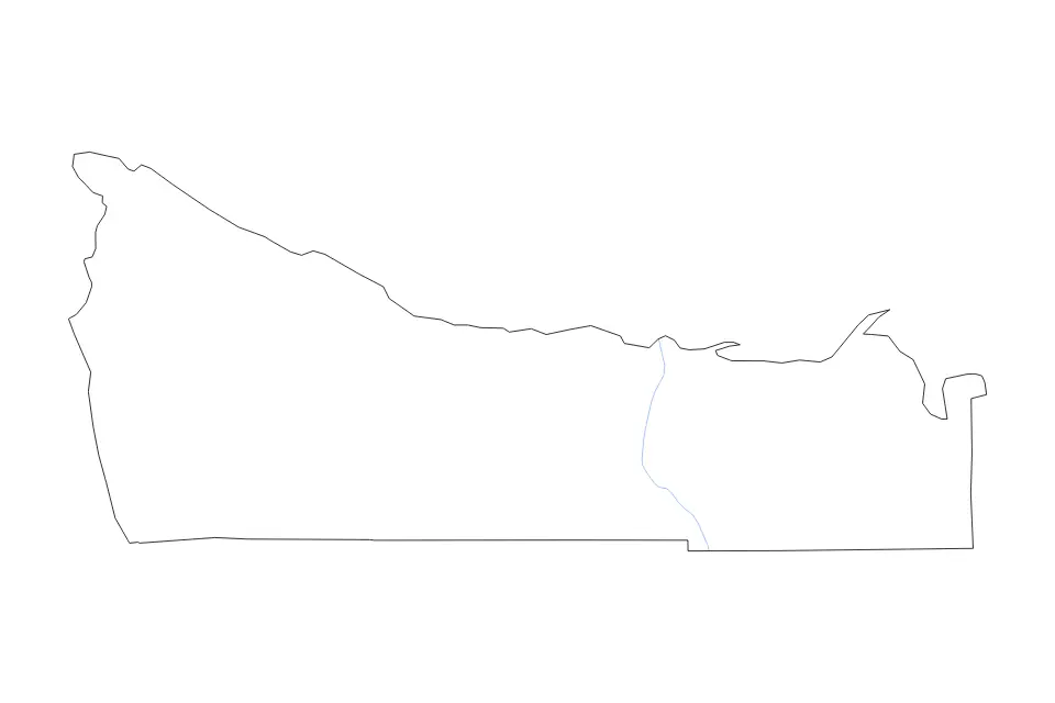 Carte de Clallam, Washington de type contour et rivières pour Amérique du Nord, montrant contour et rivières avec des limites nettes.