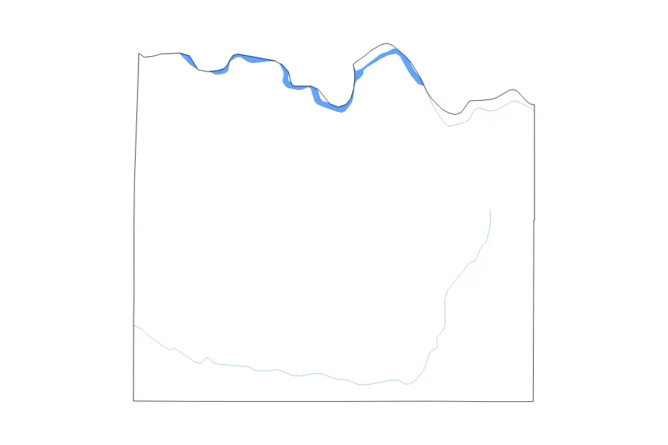Carte de Lincoln, Washington de type contour, lacs et rivières pour Amérique du Nord, montrant contour, lacs et rivières avec des éléments hydrographiques comme Franklin D. Roosevelt Lake.