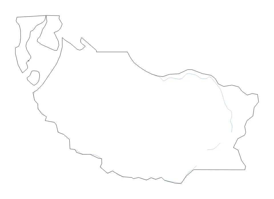 Pierce outline map preview