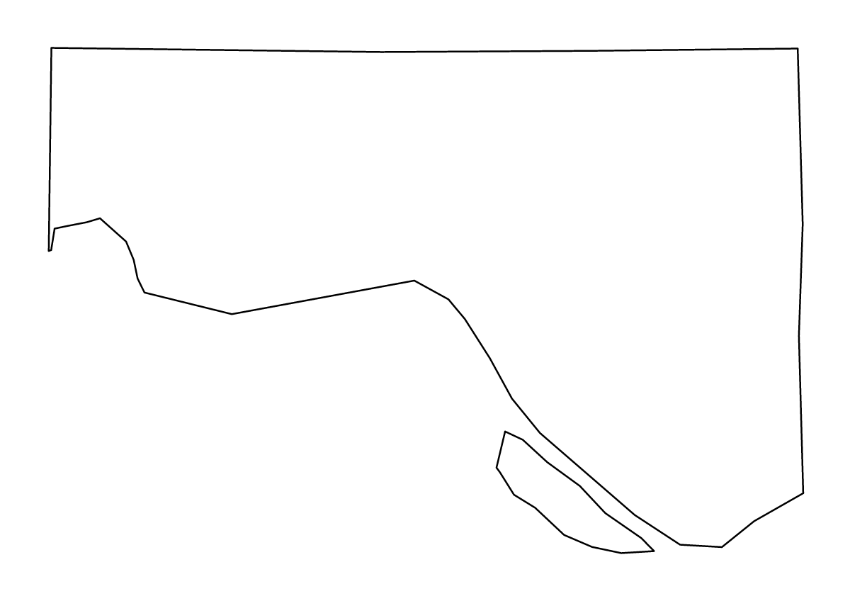 Mapa de contorno de Wahkiakum, Washington.
