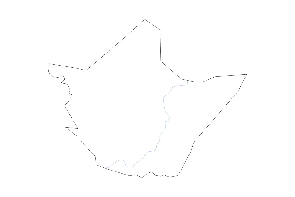 Mapa de Greenbrier, West Virginia de tipo contorno y ríos para América del Norte, con contorno y ríos con límites limpios.