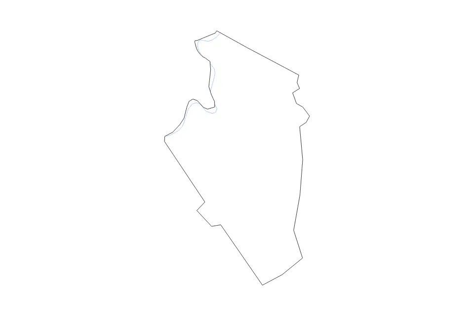 Carte de Jackson, West Virginia de type contour et rivières pour Amérique du Nord, montrant contour et rivières avec des limites nettes.