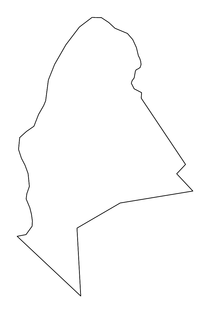 Mapa de contorno de Mason, West Virginia con ríos.