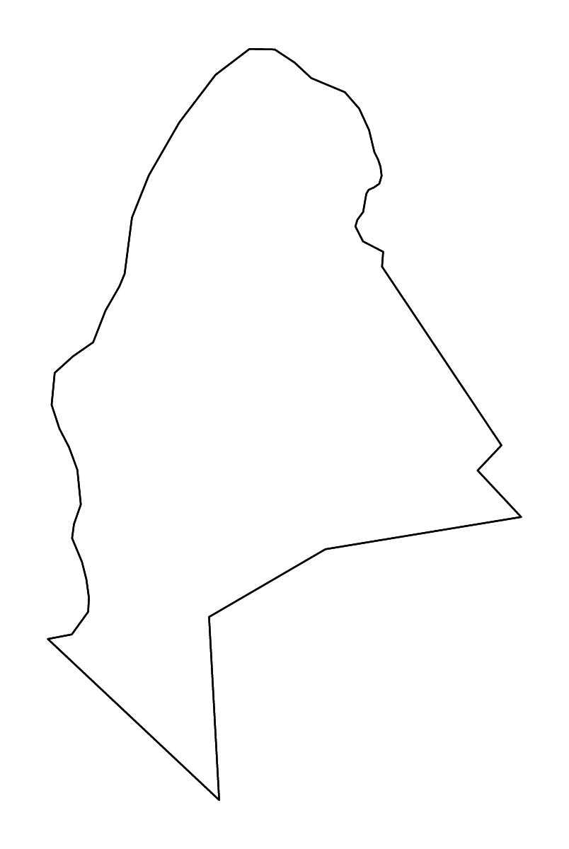 Mapa de contorno de Mason, West Virginia con ríos.