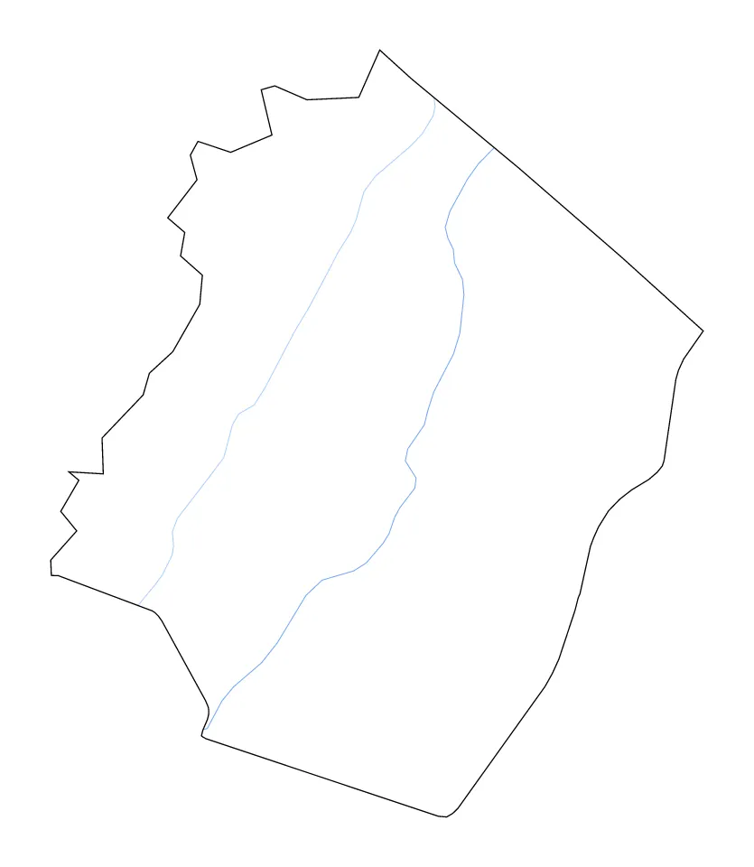 Pendleton outline map preview