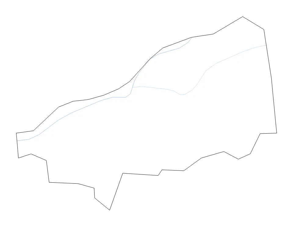 Pleasants outline map preview