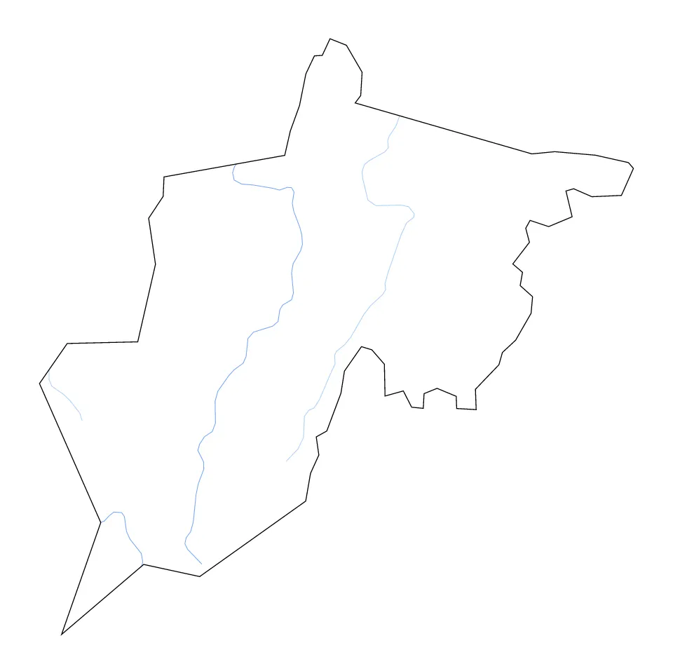 Randolph outline map preview