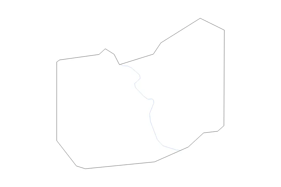 Mapa de Taylor, West Virginia de tipo contorno y ríos para América del Norte, con contorno y ríos con límites limpios.