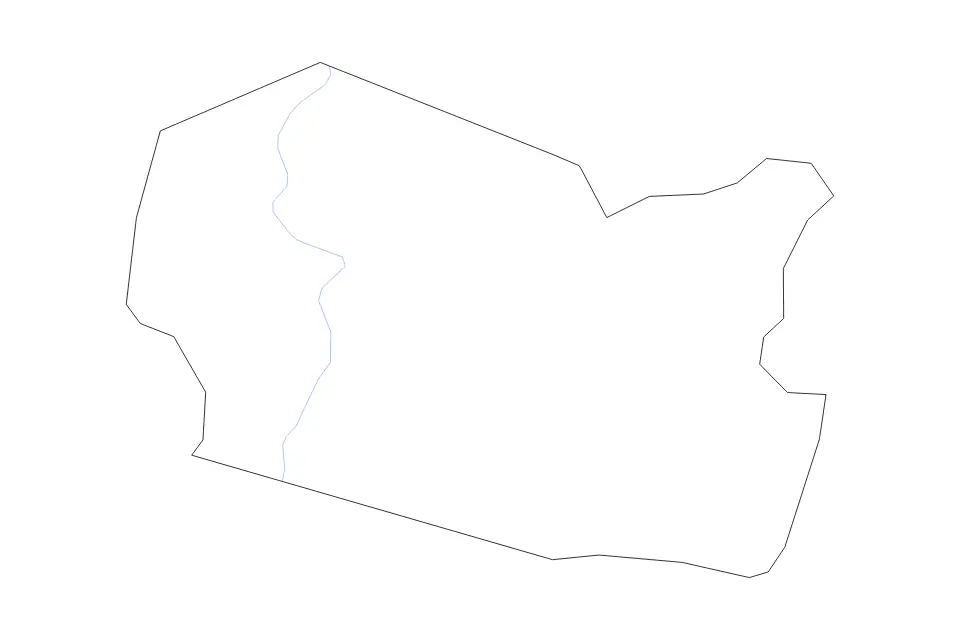 Carte de Tucker, West Virginia de type contour et rivières pour Amérique du Nord, montrant contour et rivières avec des limites nettes.