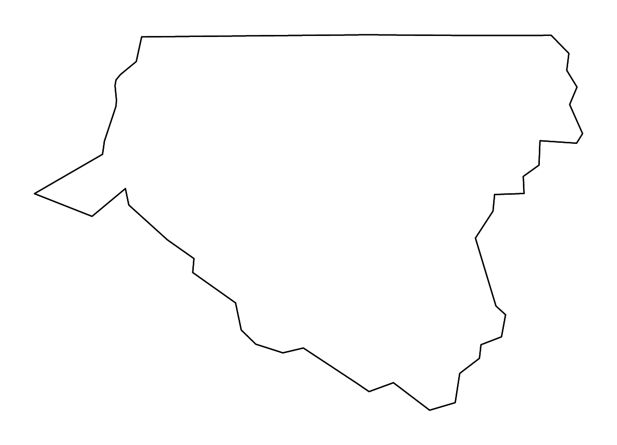 Mapa de contorno de Wetzel, West Virginia con ríos.