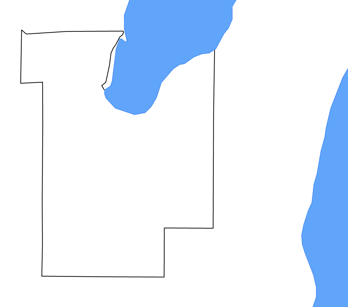 Mapa de contorno de Brown, Wisconsin con lagos y ríos.