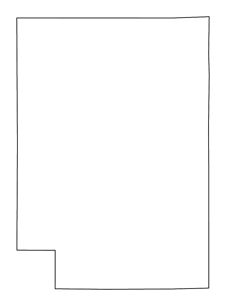 Mapa de contorno de Clark, Wisconsin con ríos.