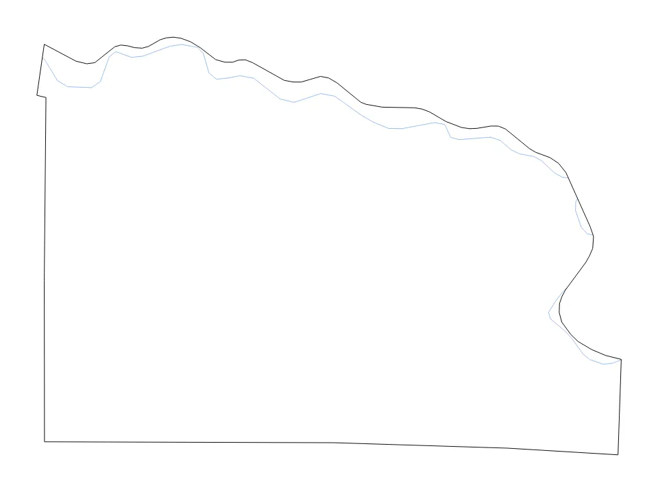 Florence outline map preview