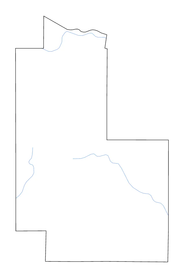 Forest outline map preview
