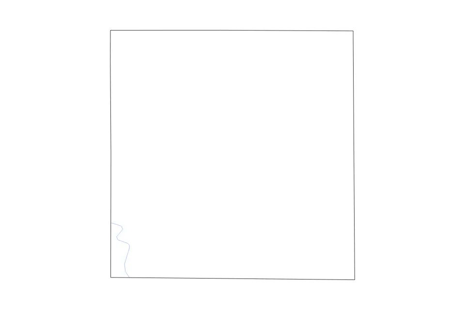Outline map of Green County, Wisconsin with subdivision borders and rivers.