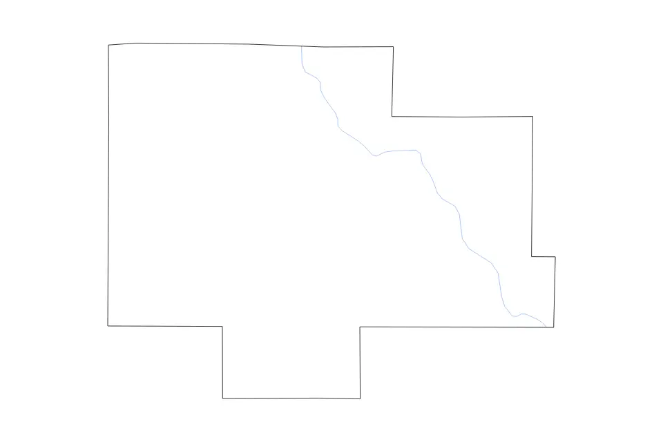 Carte de Langlade, Wisconsin de type contour et rivières pour Amérique du Nord, montrant contour et rivières avec des limites nettes.