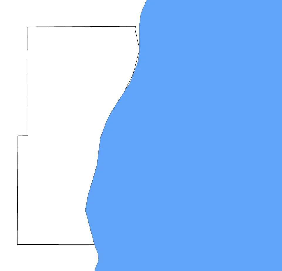 Ozaukee outline map preview
