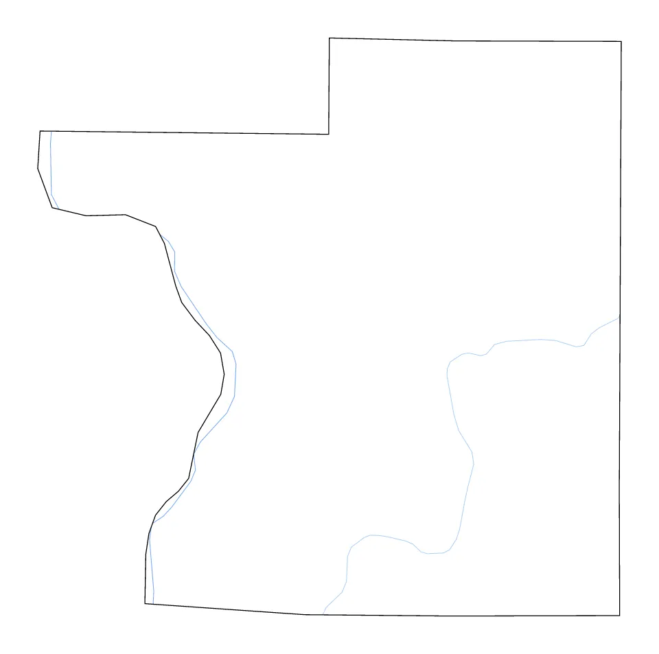 Polk outline map preview